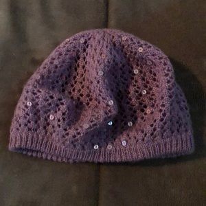 Girls Pumpkin Patch Knit Hat